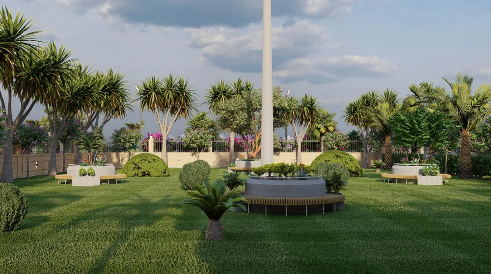 Villas in Lucknow Green Parks and Amenities